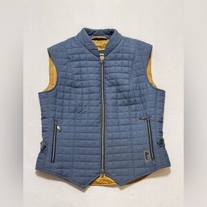 Pikeur Quilted‎ Equestrian Horse Riding Zip Vest Womens size 8